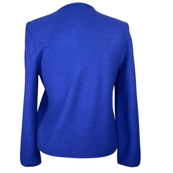 Geiger Women’s Dusty Purple Wool Button Front Cardigan Jacket EU38 US Medium - Picture 9 of 14